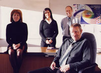 Some of the staff at Silvergate - Paul, Elizabeth, Sandy and Tony
